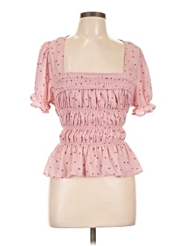 Free People Short Sleeve Blouse