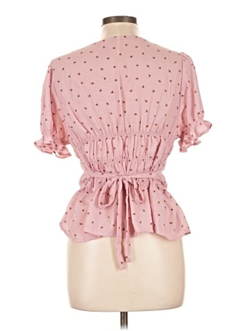 Free People Short Sleeve Blouse (view 2)