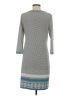 Max Studio Print Gray Casual Dress Size S - photo 2