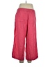 Lands' End Red Casual Pants Size L - photo 2