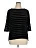 Dana Buchman Black 3/4 Sleeve T-Shirt Size XL - photo 1