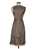 J.Crew 100% Silk Solid Brown Cocktail Dress Size 2 - photo 2