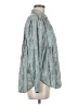 Pilcro Metallic Teal Long Sleeve Blouse Size M - photo 4