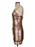 Lulus 100% Polyester Metallic Brown Cocktail Dress Size S - photo 5