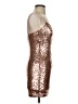Lulus 100% Polyester Metallic Brown Cocktail Dress Size S - photo 4