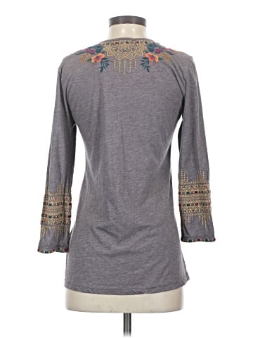 Johnny Was 3/4 Sleeve Top (view 2)