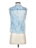 Bella Dahl 100% Cotton Blue Sleeveless Button-Down Shirt Size XS - photo 2