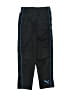 Puma 100% Polyester Black Track Pants Size 6 - photo 1