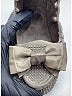 Miu Miu Metallic Silver Leather Flats Size EU 39 1/2 - photo 5