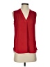Vince Camuto 100% Polyester Red Sleeveless Blouse Size XS - photo 1
