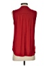Vince Camuto 100% Polyester Red Sleeveless Blouse Size XS - photo 2
