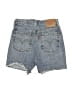 Levi's Blue Denim Shorts Size 24 waist - photo 2