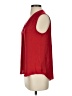 Vince Camuto 100% Polyester Red Sleeveless Blouse Size XS - photo 5