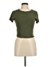 Lou & Grey Green Short Sleeve Turtleneck Size M - photo 1