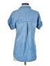Cloth & Stone 100% Lyocell Blue Short Sleeve Button-Down Shirt Size XS - photo 2