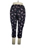 Torrid Floral Blue Casual Pants Size 1X Plus (1) - photo 2