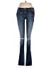 Flying Monkey Hearts Blue Jeans Size 27 waist - photo 1
