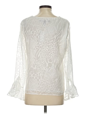 White House Black Market 3/4 Sleeve Blouse (view 2)