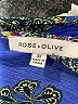 Rose + Olive Blue 3/4 Sleeve Blouse Size 3X (estimated) - photo 7