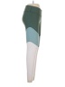Outdoor Voices Color Block Green Active Pants Size M - photo 4