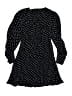 The Kooples 100% Polyester Polka Dots Black Casual Dress Size XS (0) - photo 2