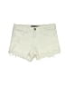 Express Jeans Ivory Shorts Size 2 - photo 1