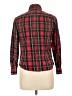 L.L.Bean 100% Cotton Plaid Red Long Sleeve Button-Down Shirt Size L - photo 2