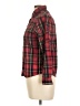L.L.Bean 100% Cotton Plaid Red Long Sleeve Button-Down Shirt Size L - photo 5