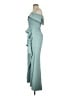 Xscape Blue Teal Cocktail Dress Size 4 (petite) - photo 5