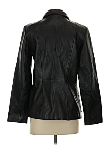 New York & Company Leather Jacket (view 2)