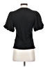 DKNY Black Short Sleeve Blouse Size S - photo 2