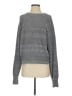 Free People Metallic Gray Pullover Sweater Size S - photo 1
