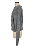 Free People Metallic Gray Pullover Sweater Size S - photo 6