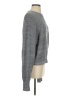 Free People Metallic Gray Pullover Sweater Size S - photo 5