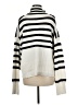 A New Day Stripes Ivory Turtleneck Sweater Size M - photo 2