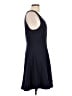 Everly Solid Blue Casual Dress Size L - photo 4