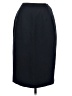Unbranded 100% Polyester Solid Black Formal Skirt Size 6 - photo 1