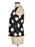 Talbots 100% Polyester Black Sleeveless Blouse Size 8 Petite - photo 5