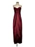 Xscape 100% Polyester Burgundy Cocktail Dress Size 4 - photo 1