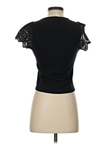 Aqua Short Sleeve Top (view 2)