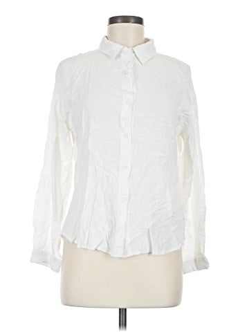Unbranded Long Sleeve Button-Down Shirt (view 1)
