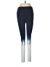 Lyssé Color Block Blue Leggings Size M - photo 1