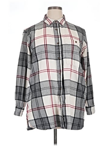Roots Long Sleeve Button-Down Shirt (view 1)