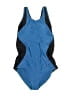 Nike Color Block Blue One Piece Swimsuit Size M - photo 1