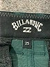 Billabong Chevron-herringbone Green Board Shorts Size 25 waist - photo 3