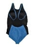Nike Color Block Blue One Piece Swimsuit Size M - photo 2