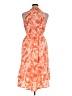 Nine West 100% Polyester Tropical Orange Cocktail Dress Size XL (petite) - photo 2