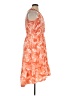 Nine West 100% Polyester Tropical Orange Cocktail Dress Size XL (petite) - photo 4
