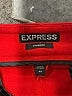 Express Color Block Red Casual Pants Size 4 - photo 7