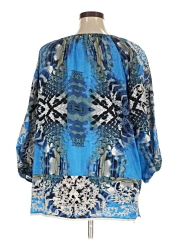 Ali Miles 3/4 Sleeve Blouse (view 2)
